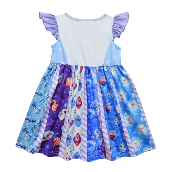 Frozen Elsa Anna Cute Dress - Picture 3 of 6